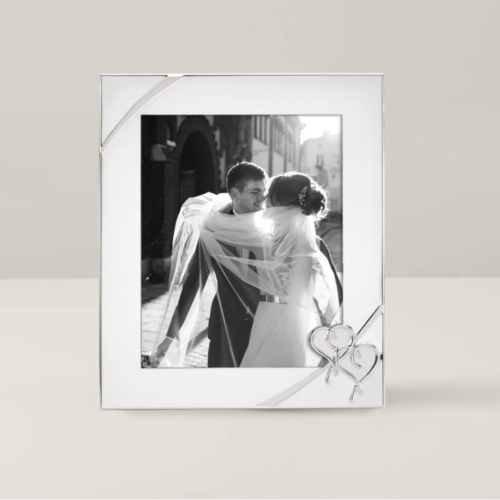 💍 Lenox “True Love” 8x10 Silver-Plated Photo Frame – NWT